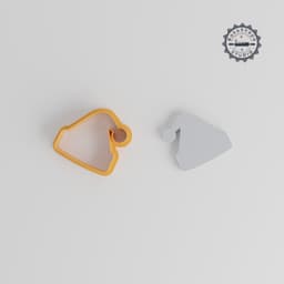 Santa Hat Shape Cutter Set, 18 Pieces, Sizes 0.75"-5.00", Perfect for Cookies, Fondant & Clay, Christmas, Holiday, Festive, Yuletide PRODUCT_4394 3d model