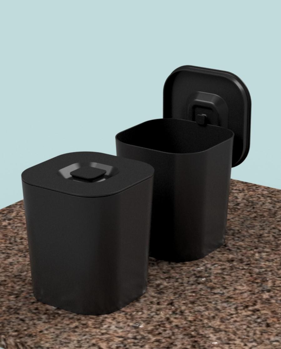 Trash can- fast print 3d model