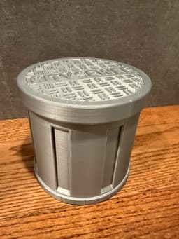 City Sewer Deck Box 3d model