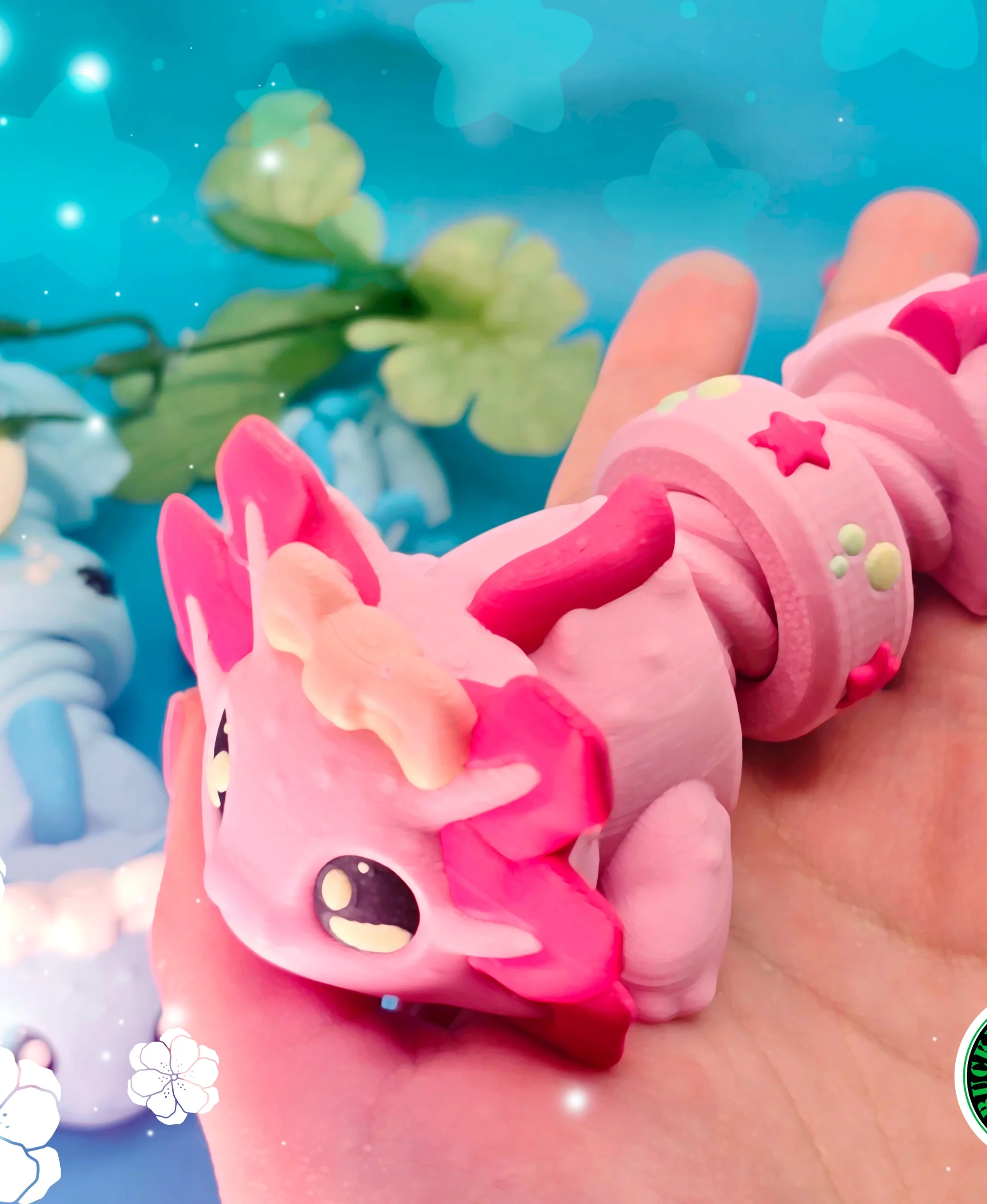 Exclusive Axolotl Bolt + Flexi Collab 3d model
