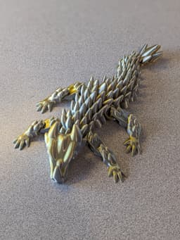 Small Baby Dragon - Articulated Dragon 3d model