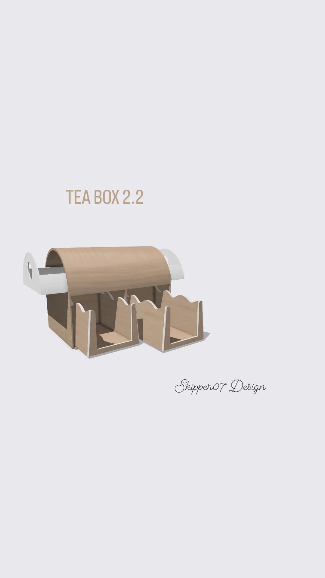 TEA BOX 2.2 3d model