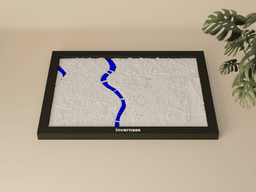 Inverness, United Kingdom - 3D Miniature 3d model
