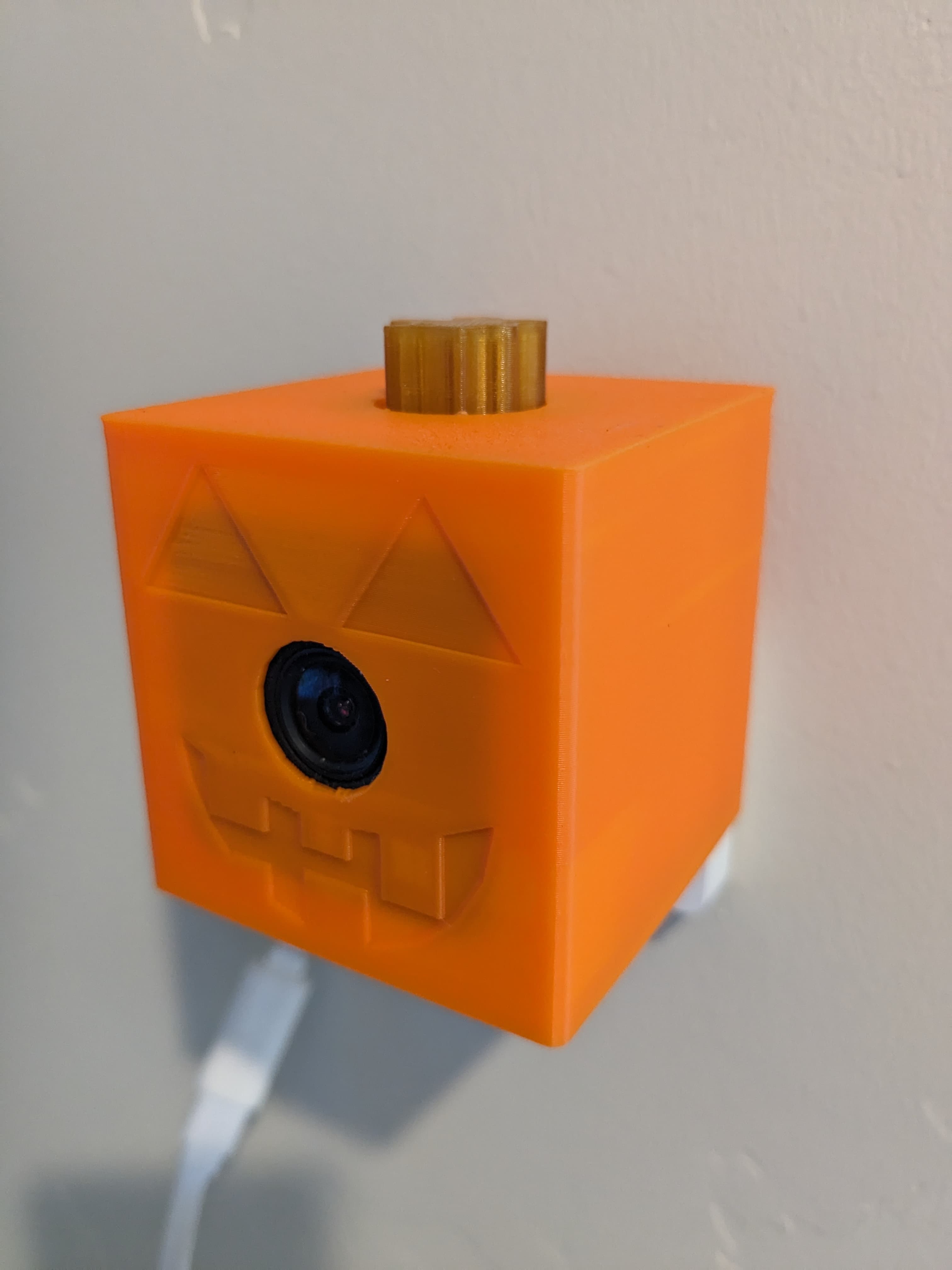 Wyze V3 pumpkin Cover 3d model