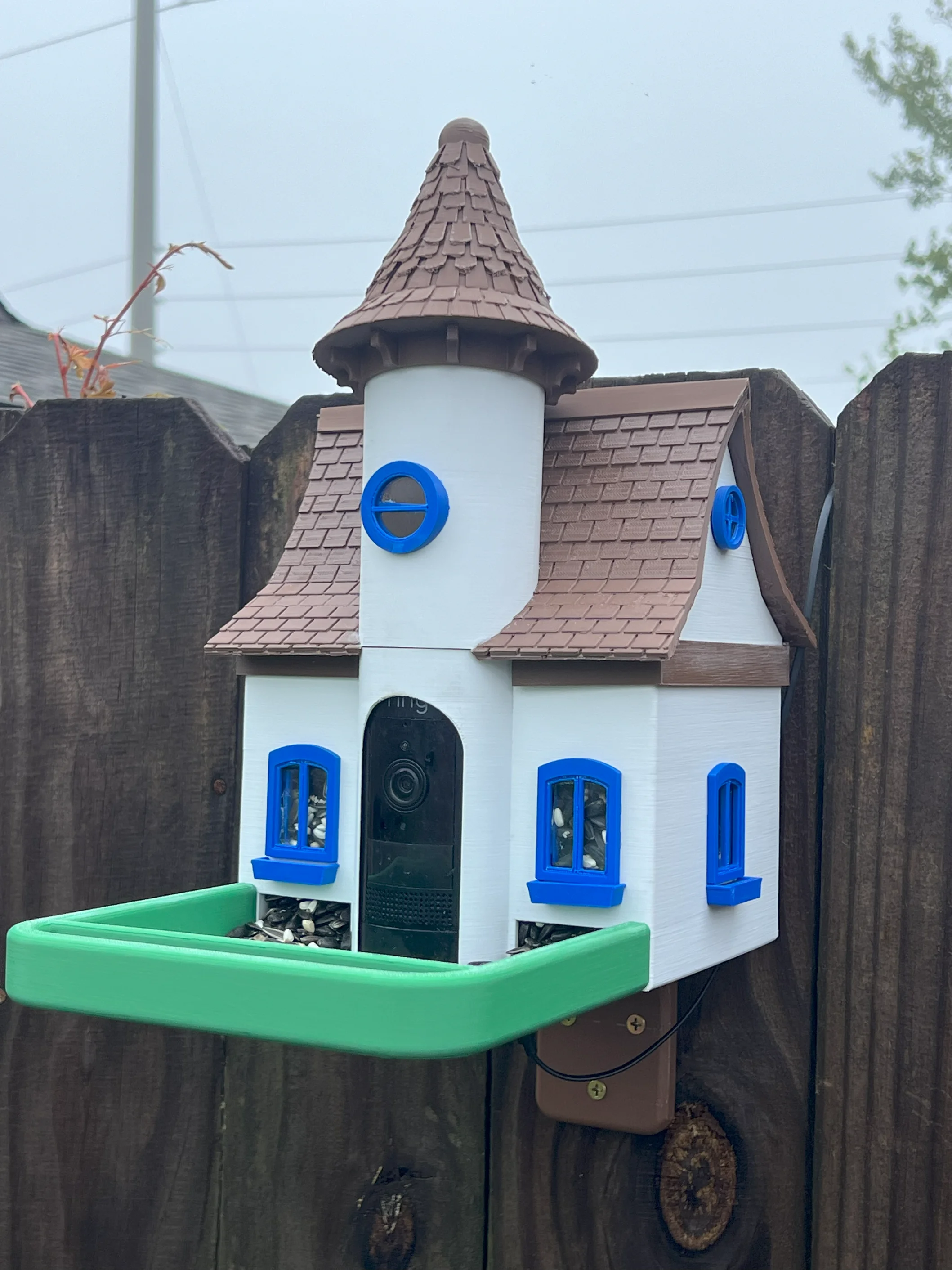 Ring Camera Bird Feeder Rev 1 3d model