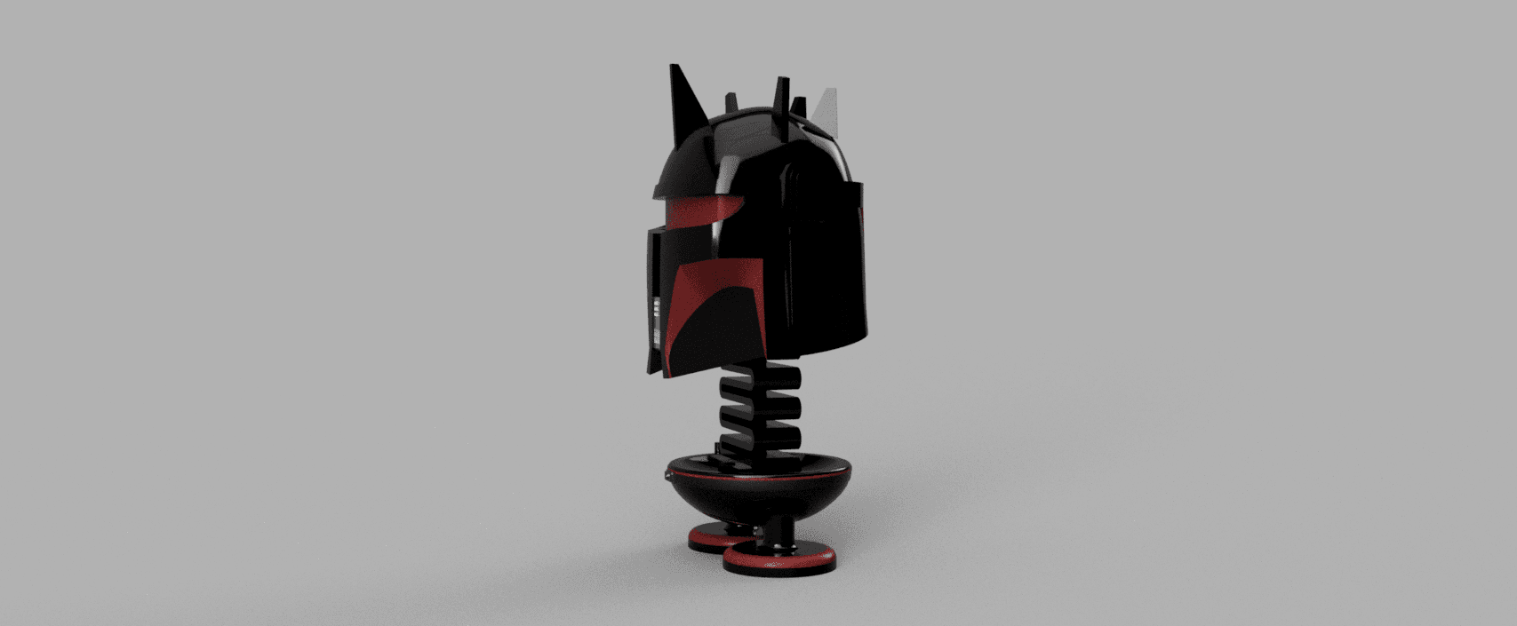 Star Wars Moff Gideon Beskar Armor Springie 3d model