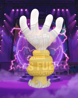 Power Line - Goofy Movie - Hands of Power - Gaming Accessory Stand 3d model