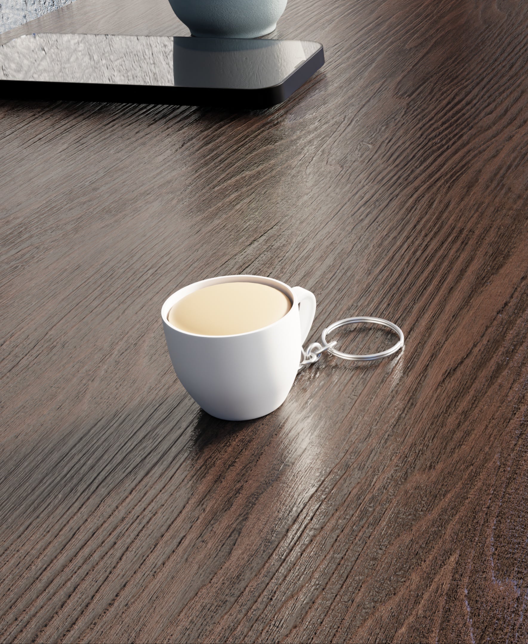 Coffee Mug Fidget Clicker 3d model