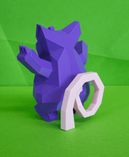 Grumpig Low Poly Pokemon 3d model