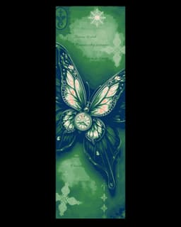 the unique designs of the steampunk butterfly - set of bookmarks 3d model