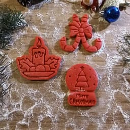 3 pcs. Christmas Cookie Cutter, Mini Bundle Cute Cutters, Christmas Set, Gift and Surprise 3d model