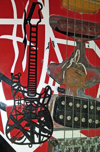 EVH Frankenstein Guitars wall sculpture/ornaments 3d model