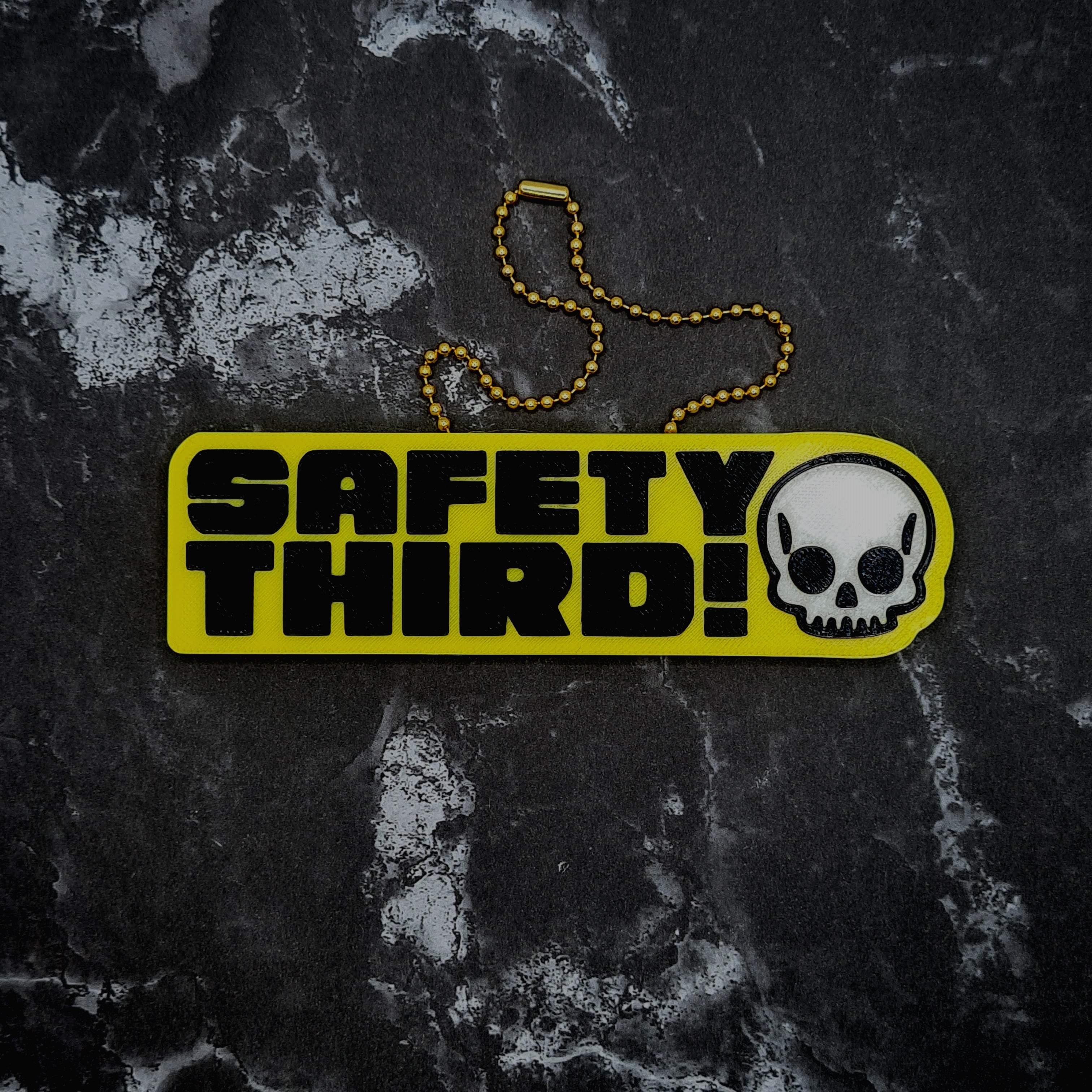 Safety Third Charm 3d model