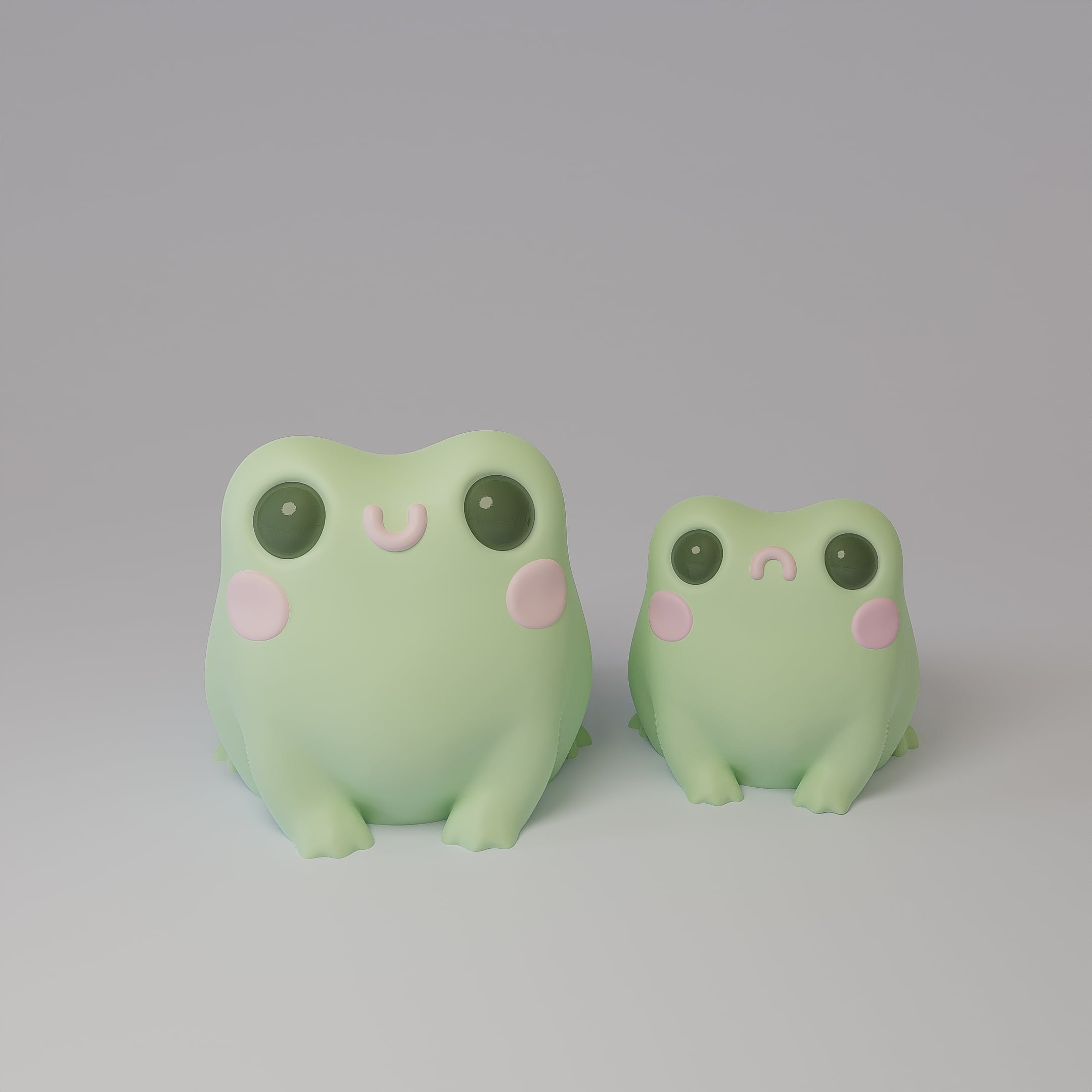 Butt Frog Pack 3d model