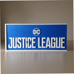 DC Justice League Chess Set and Box 3d model