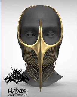 The Cell Mask 3d model