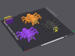 Tarantula Spider - Articulated Toy 3d model