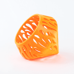 The Blazing Sun Planter STL 3D Print File, Home Decor Planter for Plants, Flowers, and Orchid 3d model