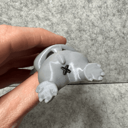Hippo Booty Flexi 3d model