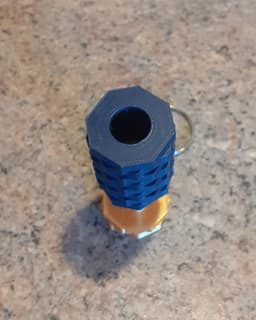 Keychain Infinity maze fidget toy 3d model