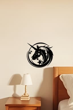 Unicorn Wall Art, Wall Decor, Home Decor 3d model