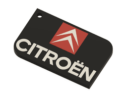 Keychain: Citroen III 3d model