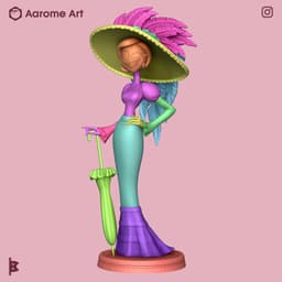 Rosie Hazbin Hotel 3d model
