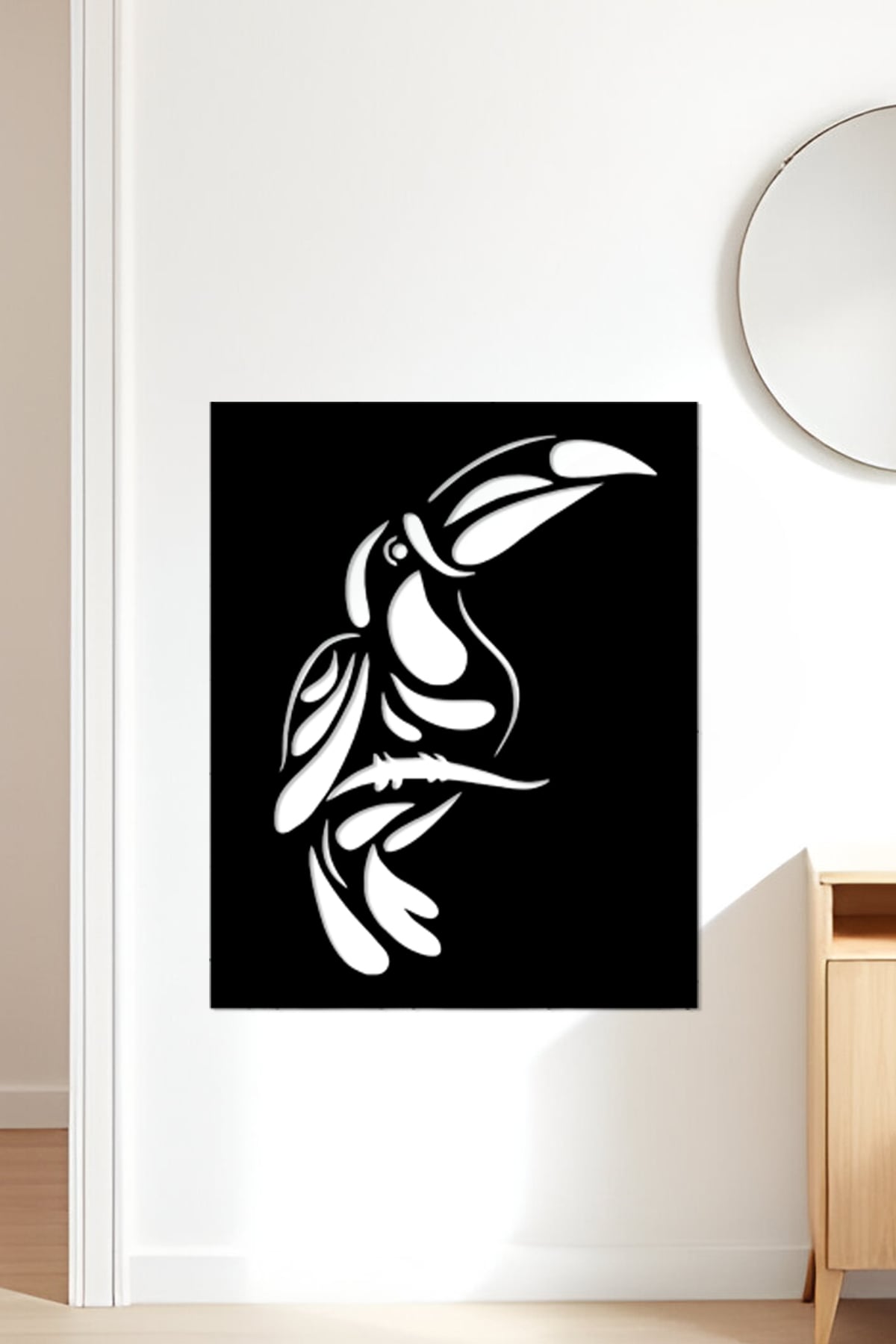 Bird Wall Art, Wall Decor, Home Decor 3d model