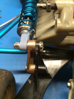ORV Rear Swing Arm Shock Mount Brace 3d model