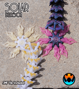 Solar Dragon 3d model