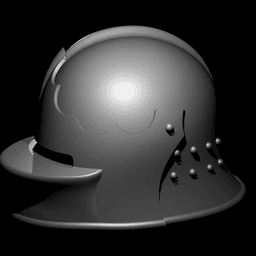 Italian Salet Helmet 3d model