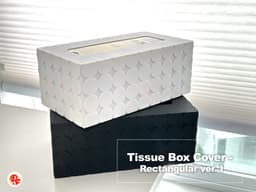 Tissue Box Cover- Rectangular 3d model