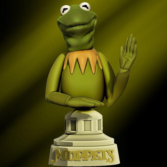 Kermit the Frog from Muppets 3d model