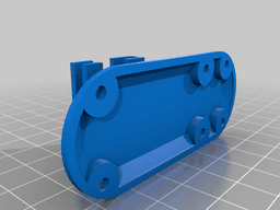 BTT Smart Filament Sensor - Voxelab Aquila Mount 3d model