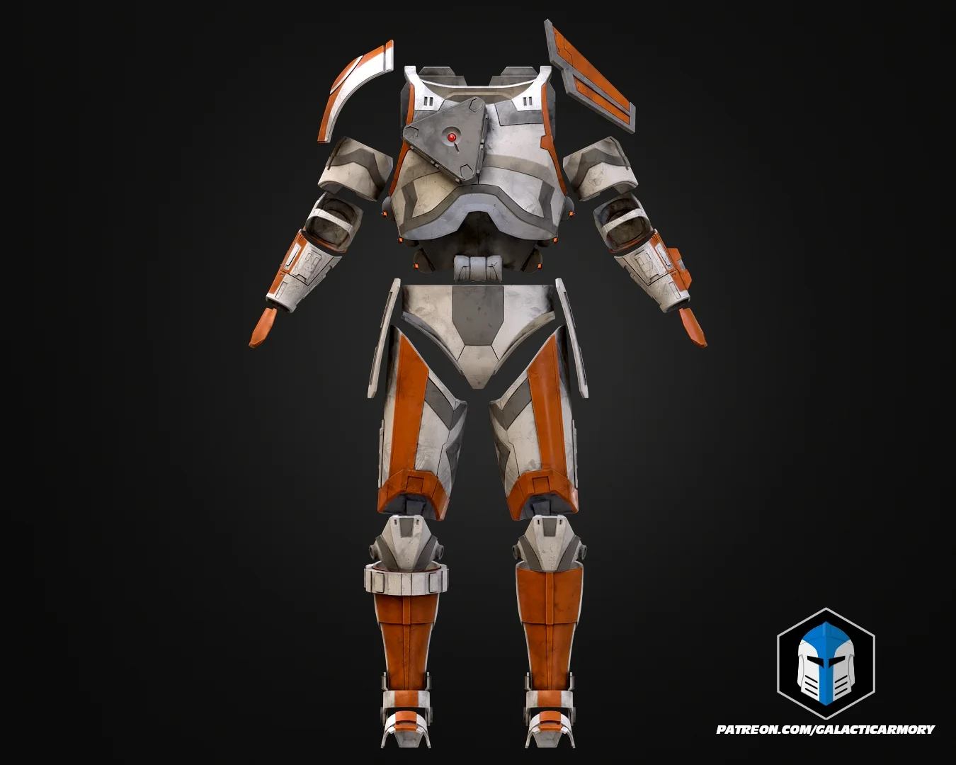 Havoc Trooper Armor - 3D Print Files 3d model