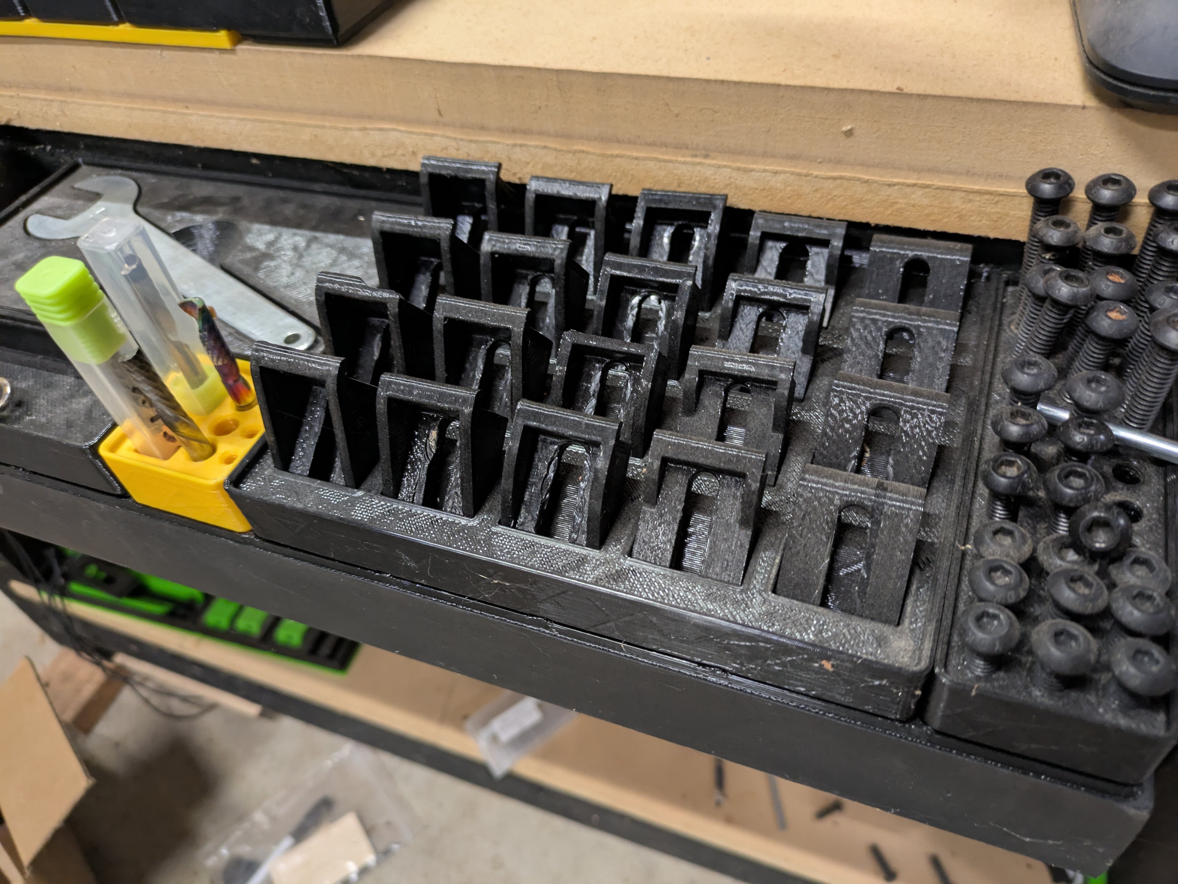 4x3 holder for PwnCNC toe clamps 3d model