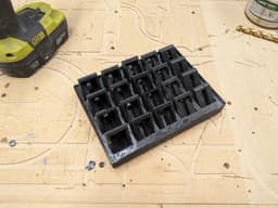 4x3 holder for PwnCNC toe clamps 3d model