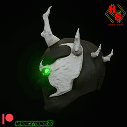 King Spawn Helmet 3d model