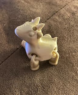 Goatie goat in Champagne Polymaker 3d model