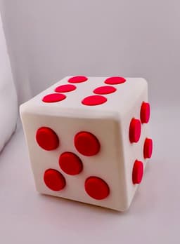 Super Duper Dice Clicker Fidget for Cool Kids 3d model