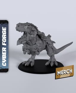 Laser Beast TX117 - With Free Cyberpunk Warhammer - 40k Sci-Fi Gift Ideas for RPG and Wargamers 3d model
