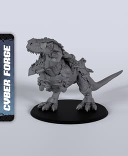 Laser Beast TX117 - With Free Cyberpunk Warhammer - 40k Sci-Fi Gift Ideas for RPG and Wargamers 3d model