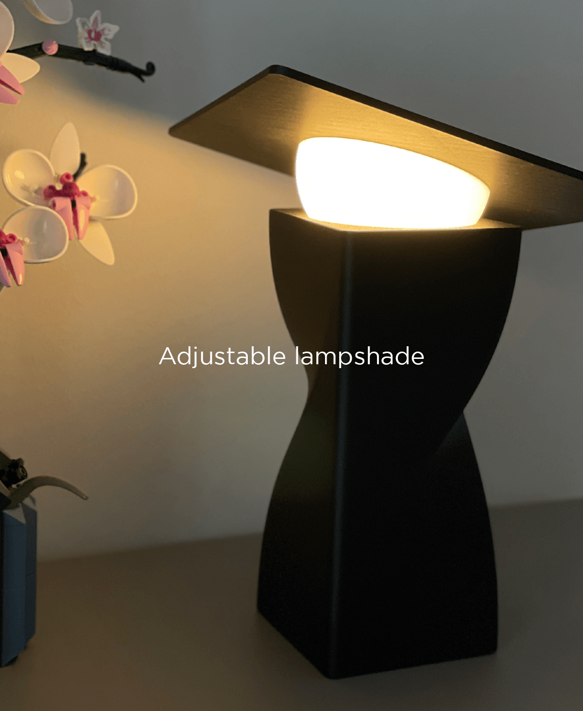 Noir, desk lamp. 3d model