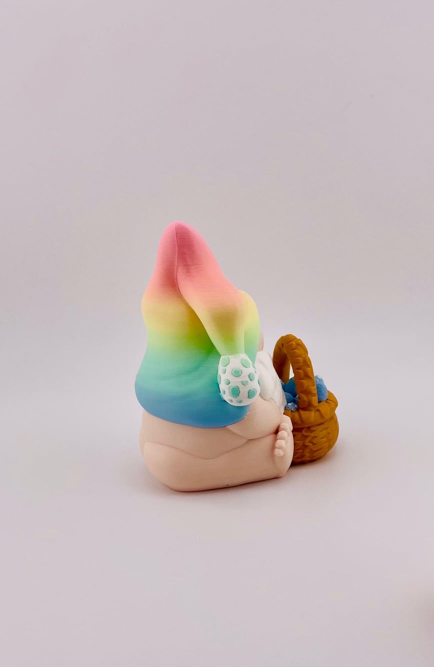 Cheeky Basket Gnome 3d model