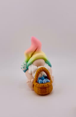 Cheeky Basket Gnome 3d model