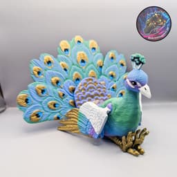 Flexi Peacock 3d model