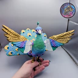Flexi Peacock 3d model