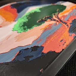 3D Printed Painting - Yggdrasil 3d model