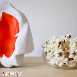 Popcorn Lamp 3d model