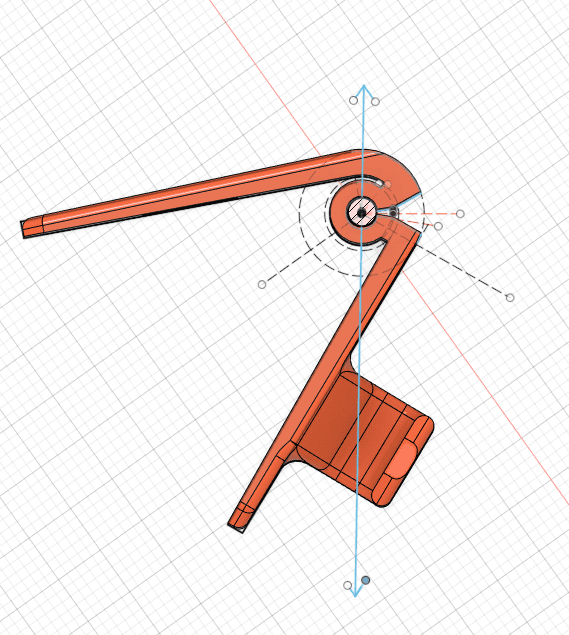 Strong paracord hook 3d model